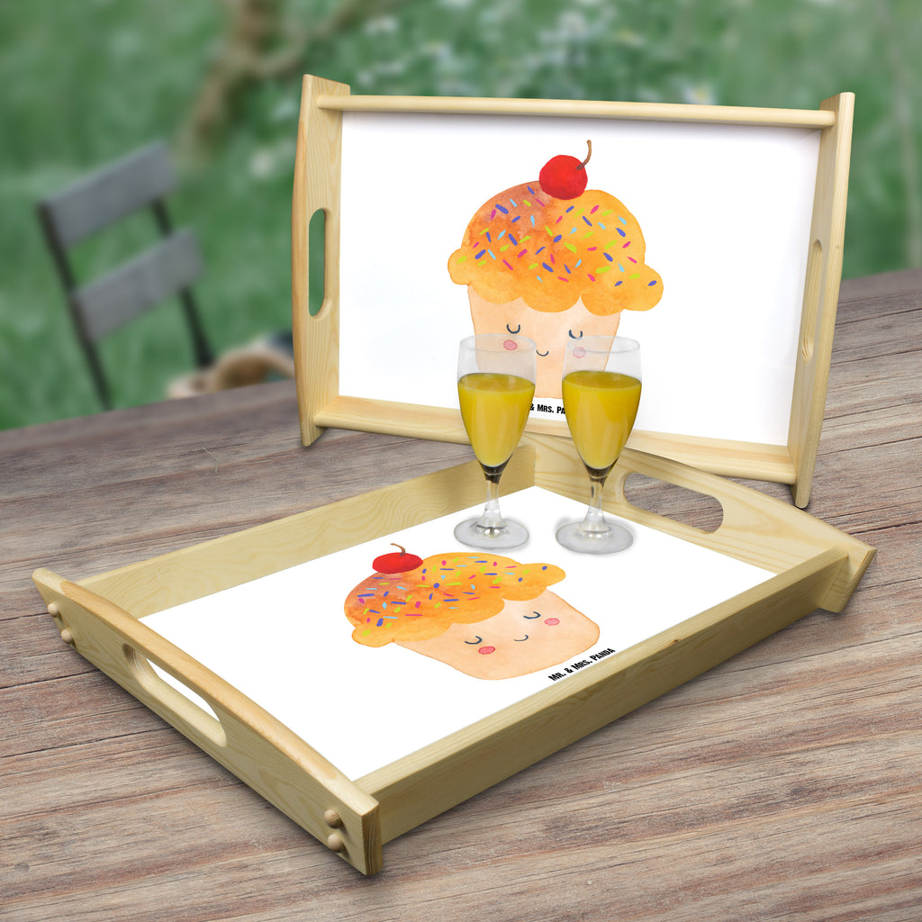 Serviertablett Cupcake Tablett, Holztablett, Küchentablett, Dekotablett, Frühstückstablett, Tiermotive, Gute Laune, lustige Sprüche, Tiere, Cupcakes, Muffin, Wunder, Küche Deko, Küche Spruch, Backen Geschenk, Geschenk Koch, Motivation Sprüche