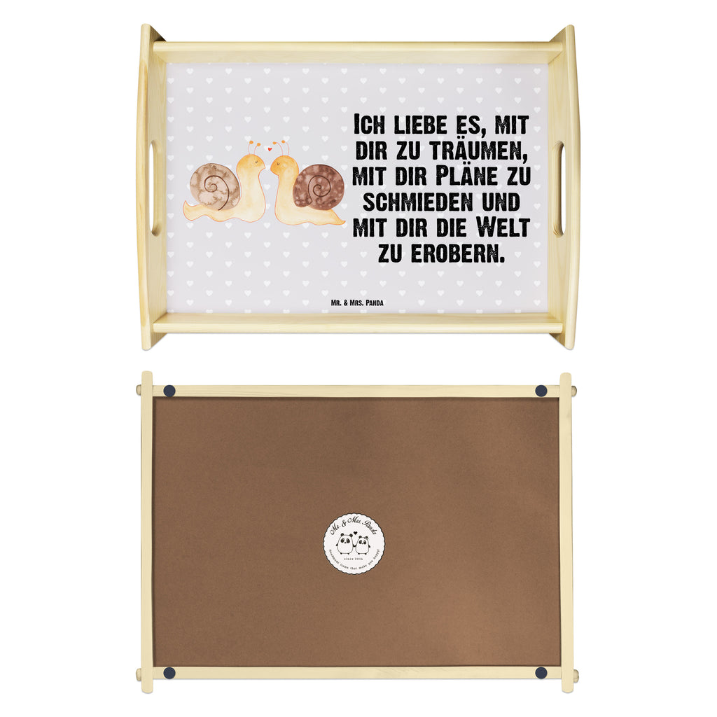 Serviertablett Schnecken Liebe Tablett, Holztablett, Küchentablett, Dekotablett, Frühstückstablett, Liebe, Partner, Freund, Freundin, Ehemann, Ehefrau, Heiraten, Verlobung, Heiratsantrag, Liebesgeschenk, Jahrestag, Hocheitstag