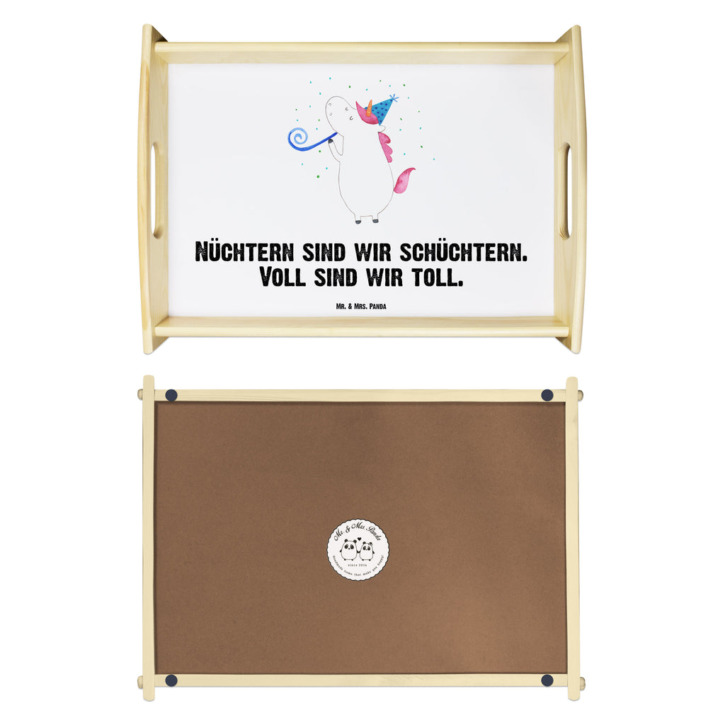 Serviertablett Einhorn Party Tablett, Holztablett, Küchentablett, Dekotablett, Frühstückstablett, Einhorn, Einhörner, Einhorn Deko, Pegasus, Unicorn, Glitzer, Konfetti, Party, Geburtstag, Feier, Fest, Alkohol, Disco, Club