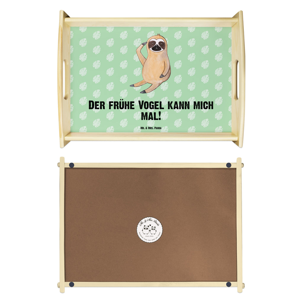 Serviertablett Faultier Vogel zeigen Tablett, Holztablett, Küchentablett, Dekotablett, Frühstückstablett, Faultier, Faultier Geschenk, Faultier Deko, Faultiere, faul, Lieblingstier, Spinner, früher Vogel, der frühe Vogel, Frühaufsteher, Morgenmuffel, Vogel, Faultierwelt