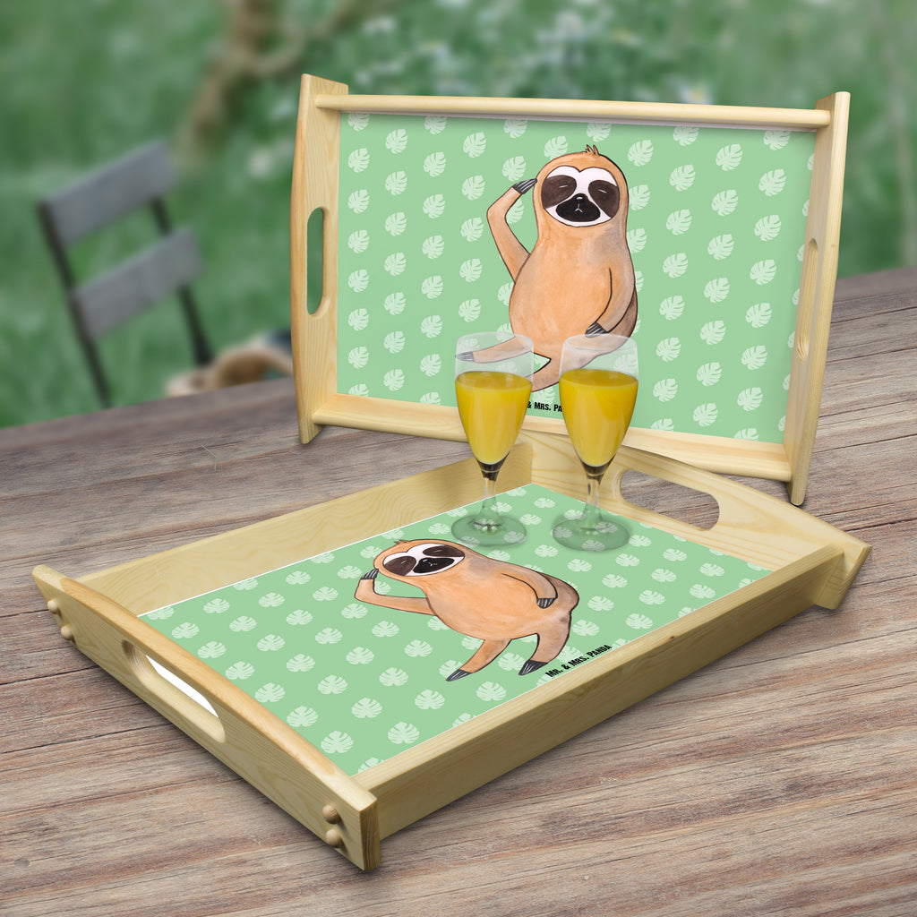 Serviertablett Faultier Vogel zeigen Tablett, Holztablett, Küchentablett, Dekotablett, Frühstückstablett, Faultier, Faultier Geschenk, Faultier Deko, Faultiere, faul, Lieblingstier, Spinner, früher Vogel, der frühe Vogel, Frühaufsteher, Morgenmuffel, Vogel, Faultierwelt