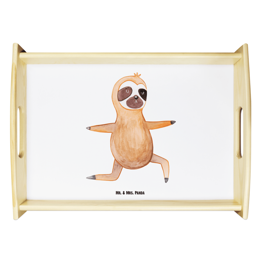 Serviertablett Faultier  Yoga Tablett, Holztablett, Küchentablett, Dekotablett, Frühstückstablett, Faultier, Faultier Geschenk, Faultier Deko, Faultiere, faul, Lieblingstier, Yoga, Namaste, Krieger, Yogaübungen, Meditation, Atmung, Gelassenheit, Entspannung