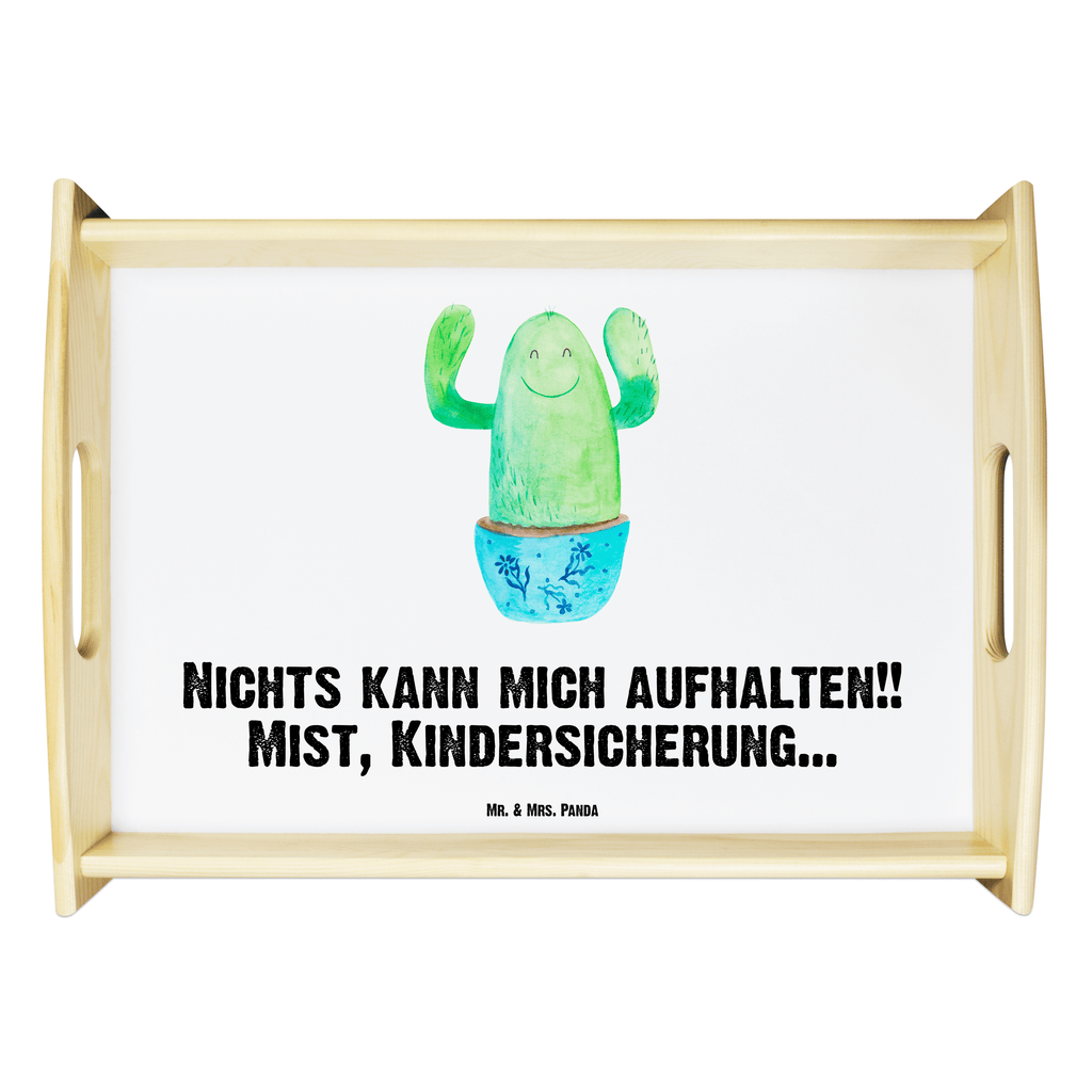 Serviertablett Kaktus Happy Tablett, Holztablett, Küchentablett, Dekotablett, Frühstückstablett, Kaktus, Kakteen, Motivation, Spruch, lustig, Kindersicherung, Neustart, Büro, Büroalltag, Kollege, Kollegin, Freundin, Mutter, Familie, Ausbildung