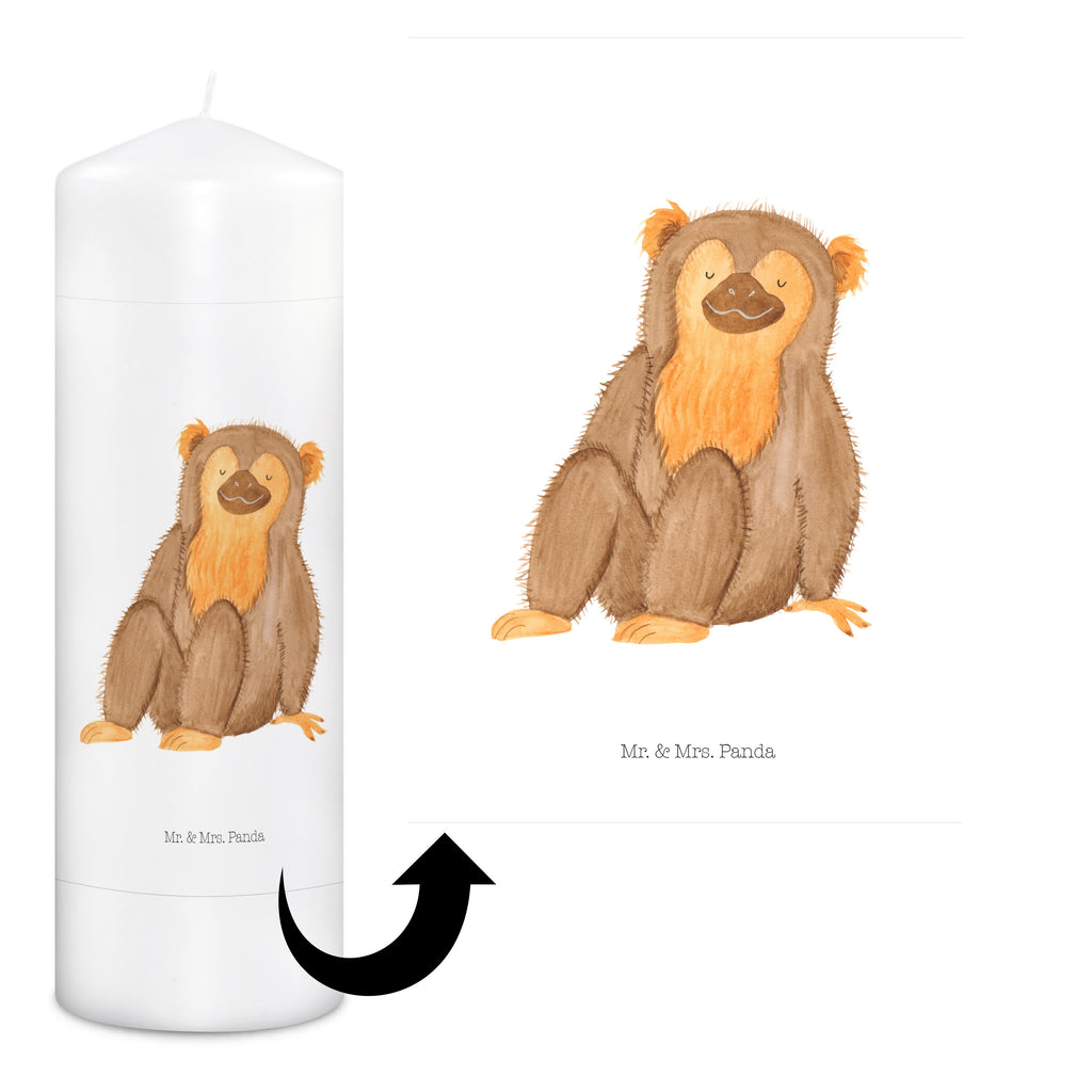 Kerze Affe Kerze, Taufkerze, Kommunionskerze, Geburtstagskerze, Geschenk Kerze, Taufgeschenk Kerze, Kerze mit Druck, Besondere Kerze, Geschenkidee Kerze, Kerze für Kommunion, Geburtstag Kerze, Kommunion Kerze, Afrika, Wildtiere, Affe, Äffchen, Affen, Selbstliebe, Respekt, Motivation, Selbstachtung, Liebe, Selbstbewusstsein, Selfcare