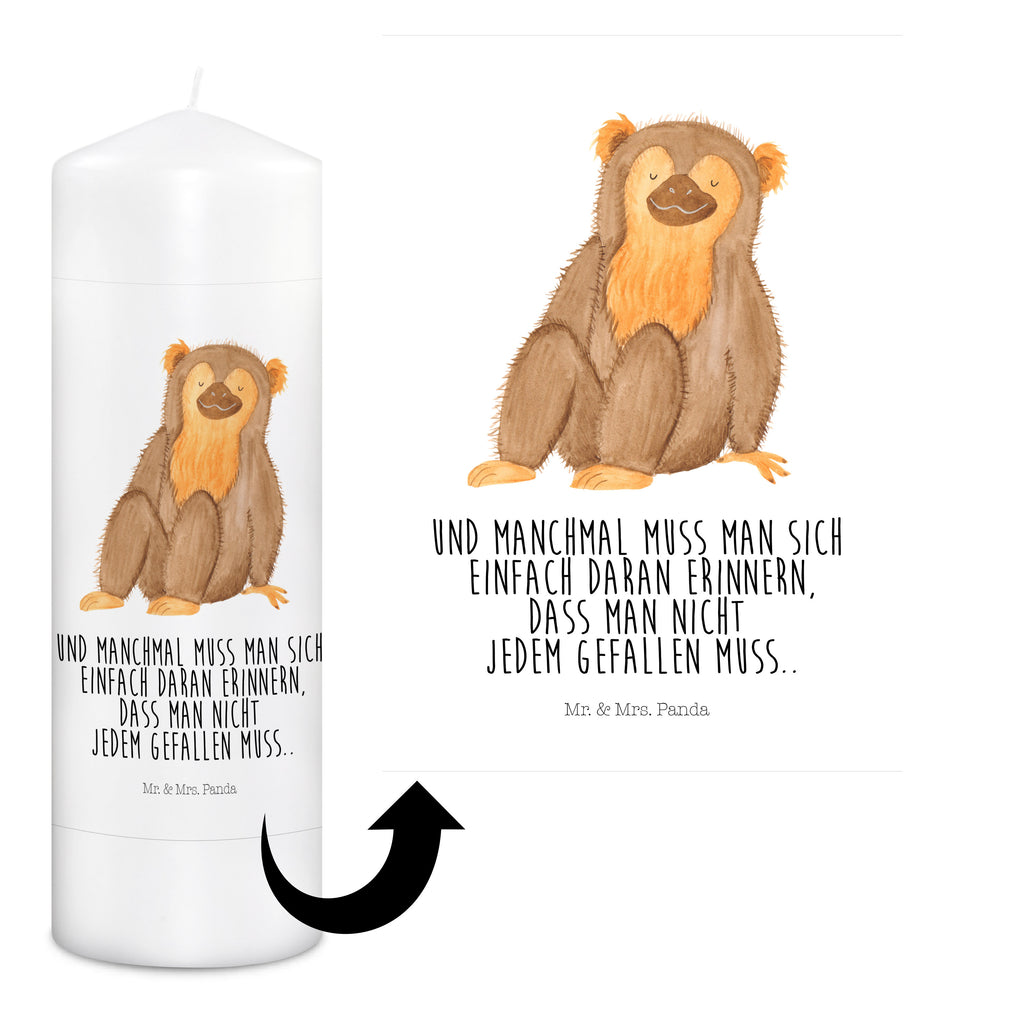 Kerze Affe Kerze, Taufkerze, Kommunionskerze, Geburtstagskerze, Geschenk Kerze, Taufgeschenk Kerze, Kerze mit Druck, Besondere Kerze, Geschenkidee Kerze, Kerze für Kommunion, Geburtstag Kerze, Kommunion Kerze, Afrika, Wildtiere, Affe, Äffchen, Affen, Selbstliebe, Respekt, Motivation, Selbstachtung, Liebe, Selbstbewusstsein, Selfcare