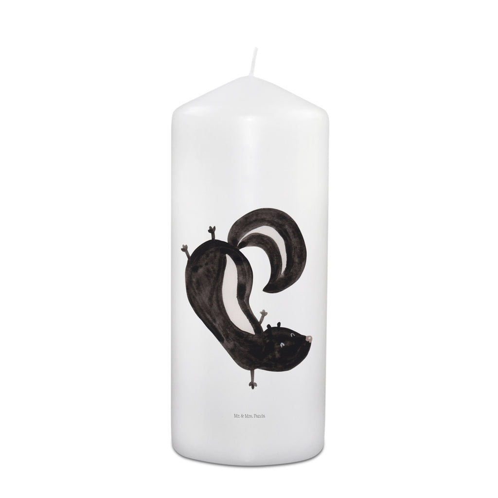 Kerze Stinktier Handstand Kerze, Taufkerze, Kommunionskerze, Geburtstagskerze, Geschenk Kerze, Taufgeschenk Kerze, Kerze mit Druck, Besondere Kerze, Geschenkidee Kerze, Kerze für Kommunion, Geburtstag Kerze, Kommunion Kerze, Stinktier, Skunk, Wildtier, Raubtier, Stinker, Stinki, Spielplatz, verpielt, Kind