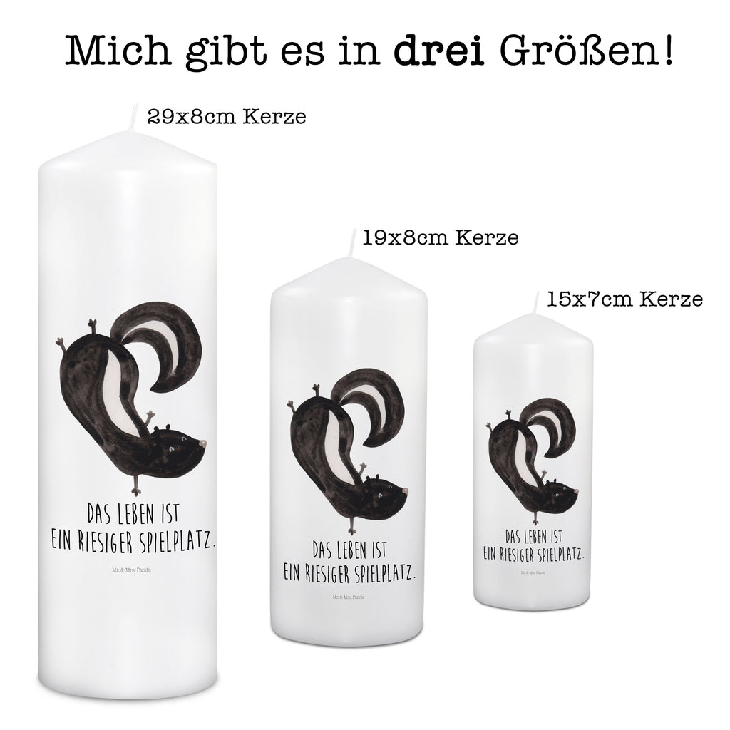 Kerze Stinktier Handstand Kerze, Taufkerze, Kommunionskerze, Geburtstagskerze, Geschenk Kerze, Taufgeschenk Kerze, Kerze mit Druck, Besondere Kerze, Geschenkidee Kerze, Kerze für Kommunion, Geburtstag Kerze, Kommunion Kerze, Stinktier, Skunk, Wildtier, Raubtier, Stinker, Stinki, Spielplatz, verpielt, Kind