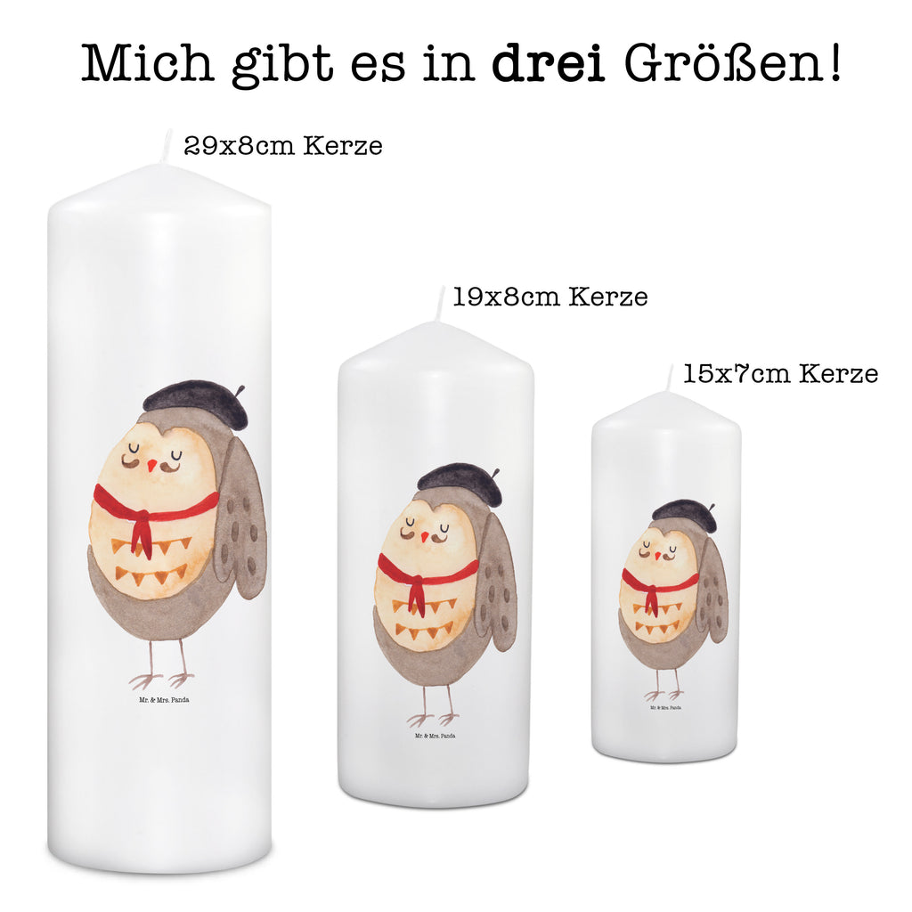 Kerze Eule Französisch Kerze, Taufkerze, Kommunionskerze, Geburtstagskerze, Geschenk Kerze, Taufgeschenk Kerze, Kerze mit Druck, Besondere Kerze, Geschenkidee Kerze, Kerze für Kommunion, Geburtstag Kerze, Kommunion Kerze, Eule, Eulen, Eule Deko, Owl, hibou, La vie est belle, das Leben ist schön, Spruch schön, Spruch Französisch, Frankreich