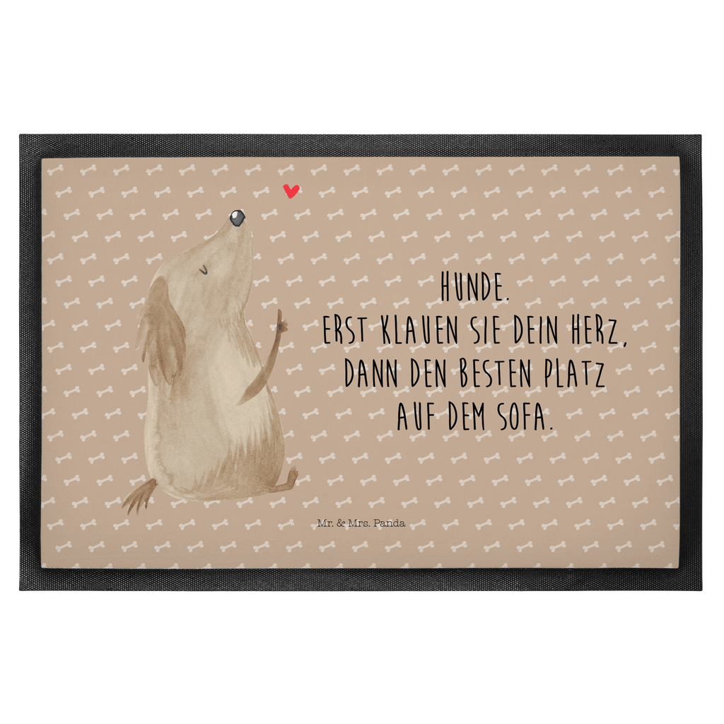 Fußmatte Hund Liebe Hund, Liebe, Hundeglück, Hundeliebe, Hunde, Hundebesitzer, Frauchen,  Türvorleger, Schmutzmatte, Fußabtreter, Matte, Schmutzfänger, Fußabstreifer, Schmutzfangmatte, Türmatte, Motivfußmatte,  Haustürmatte, Vorleger  Hund, Hundemotiv, Haustier, Hunderasse, Tierliebhaber, Hundebesitzer, Sprüche
