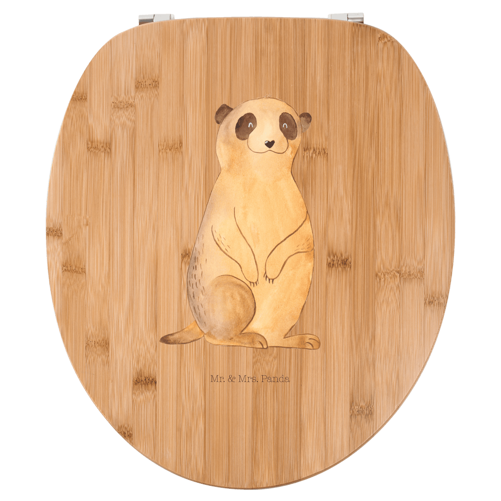 Motiv WC Sitz Erdmännchen Klobrille, Klodeckel, Toilettendeckel, WC-Sitz, Toilette, Afrika, Wildtiere, Erdmännchen, Reisen, Spruch, Weltreise, Afrikareise, Roadtrip, Traveling