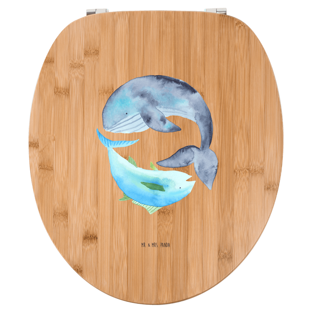 Motiv WC Sitz Walfisch & Thunfisch Klobrille, Klodeckel, Toilettendeckel, WC-Sitz, Toilette, Tiermotive, Gute Laune, lustige Sprüche, Tiere, Wal, Wahl, Tunfisch, Wortwitz lustig, Spruch lustig, Flachwitz, Witz, Spruch des Tages, Flachwitz Geschenk