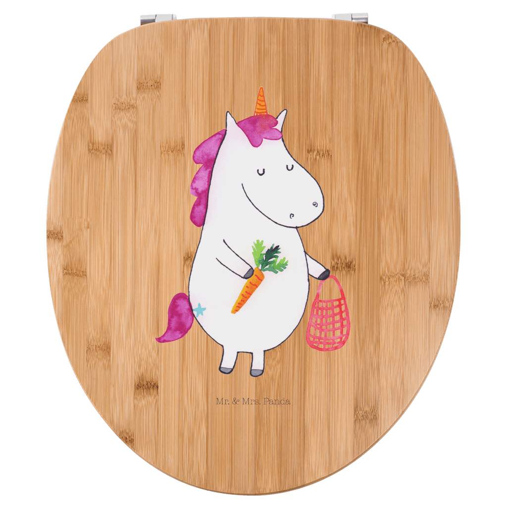 Motiv WC Sitz Einhorn Gemüse Klobrille, Klodeckel, Toilettendeckel, WC-Sitz, Toilette, Einhorn, Einhörner, Einhorn Deko, Pegasus, Unicorn, Biomarkt, Bio, Gemüse, Wochenmarkt