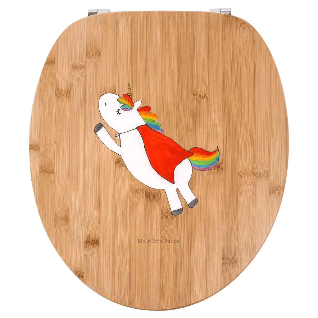 Motiv WC Sitz Einhorn Super Klobrille, Klodeckel, Toilettendeckel, WC-Sitz, Toilette, Einhorn, Einhörner, Einhorn Deko, Pegasus, Unicorn, Traummann, Superheld, Held, Freundin, Geschenk, Girl, Mädchen
