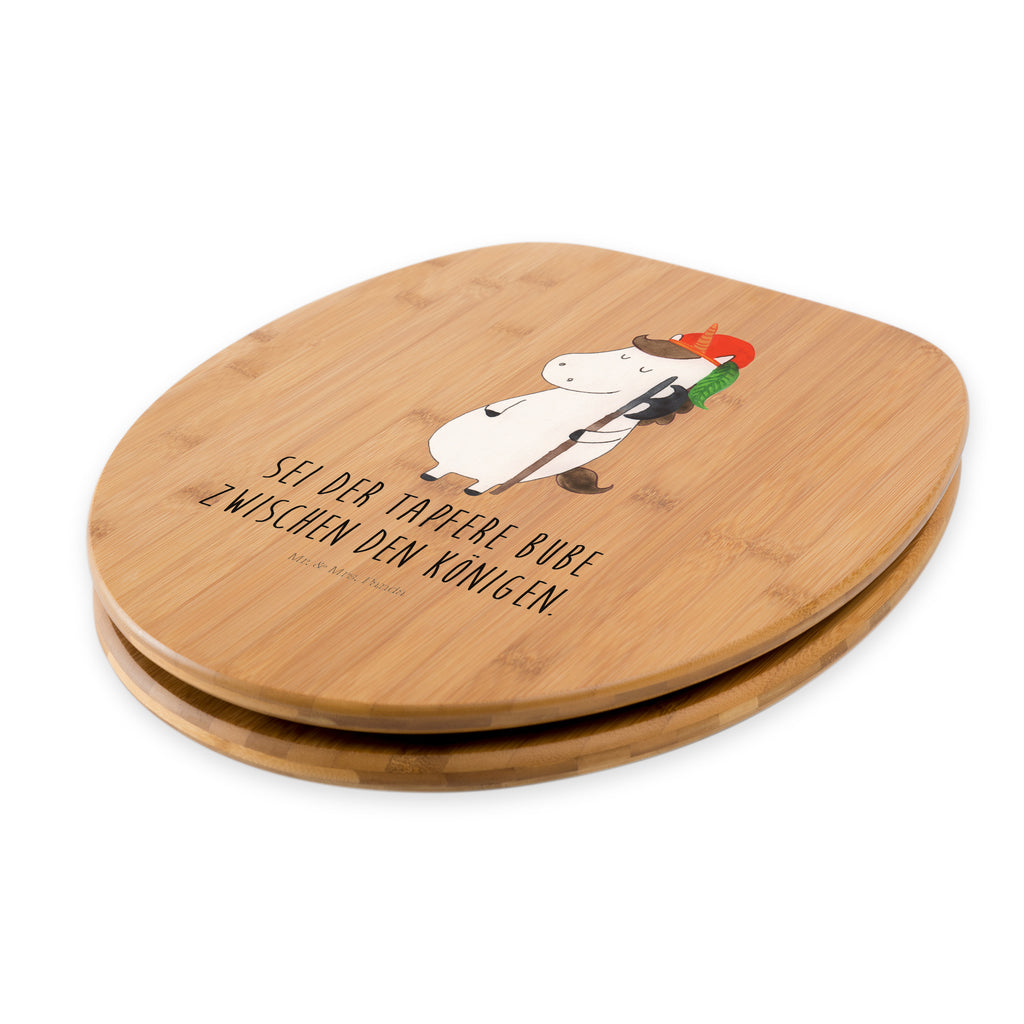 Motiv WC Sitz Einhorn Bube Klobrille, Klodeckel, Toilettendeckel, WC-Sitz, Toilette, Einhorn, Einhörner, Einhorn Deko, Pegasus, Unicorn, Bube, Mittelalter