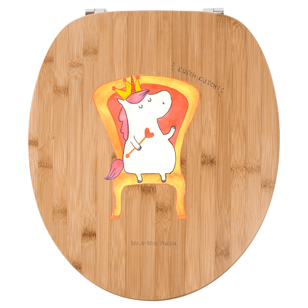 Motiv WC Sitz Einhorn König Klobrille, Klodeckel, Toilettendeckel, WC-Sitz, Toilette, Einhorn, Einhörner, Einhorn Deko, Pegasus, Unicorn, König, Präsident, Bundeskanzler, Herrscher, Kaiser, Prinzessin, Krone