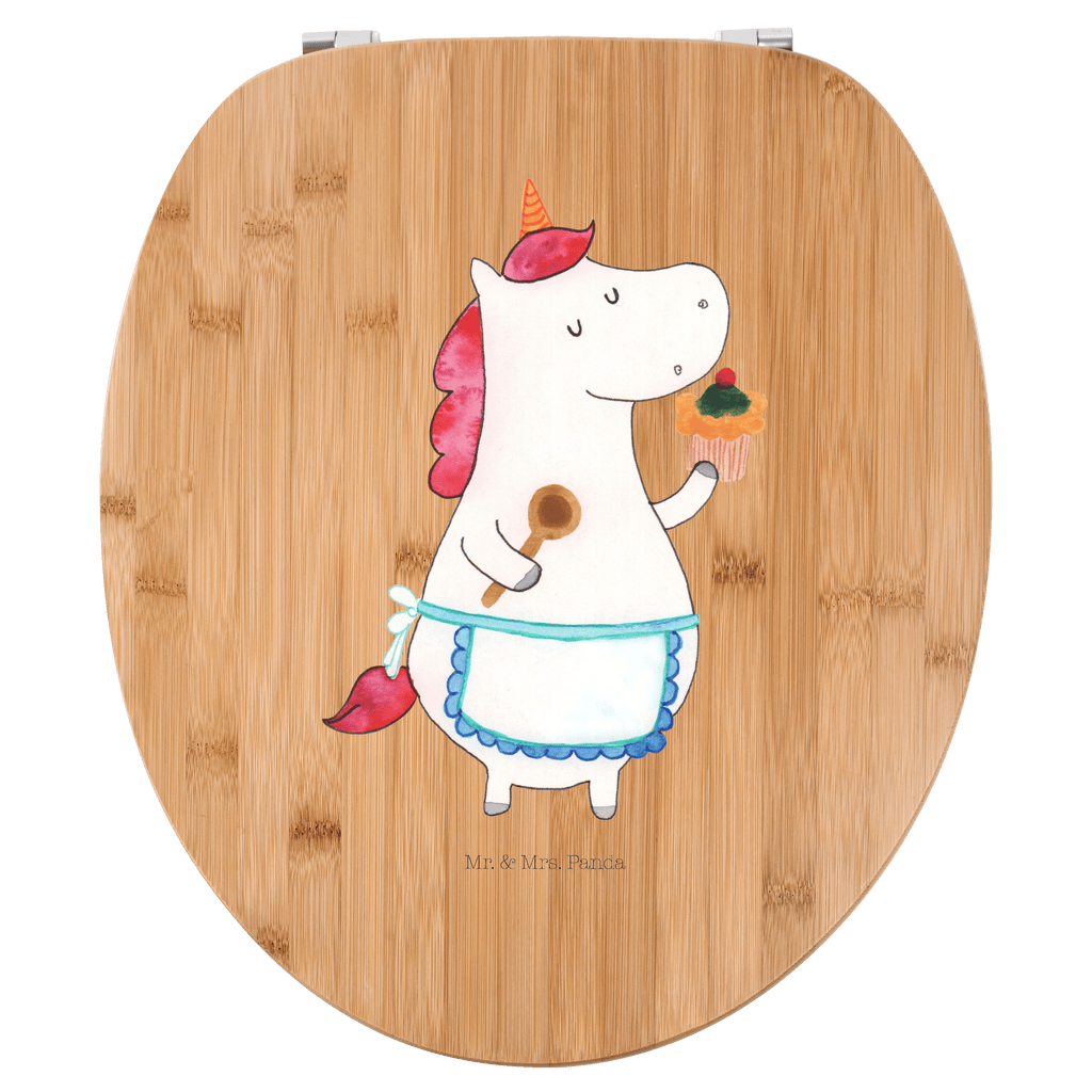 Motiv WC Sitz Einhorn Küchenfee Klobrille, Klodeckel, Toilettendeckel, WC-Sitz, Toilette, Einhorn, Einhörner, Einhorn Deko, Pegasus, Unicorn, backen, Muffin, Motivation, Träumer, träumen, Bäckerin, Hobbykoch, Koch, Torte, Kuchen