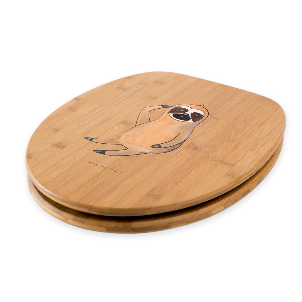 Motiv WC Sitz Faultier Vogel zeigen Klobrille, Klodeckel, Toilettendeckel, WC-Sitz, Toilette, Faultier, Faultier Geschenk, Faultier Deko, Faultiere, faul, Lieblingstier, Spinner, früher Vogel, der frühe Vogel, Frühaufsteher, Morgenmuffel, Vogel, Faultierwelt