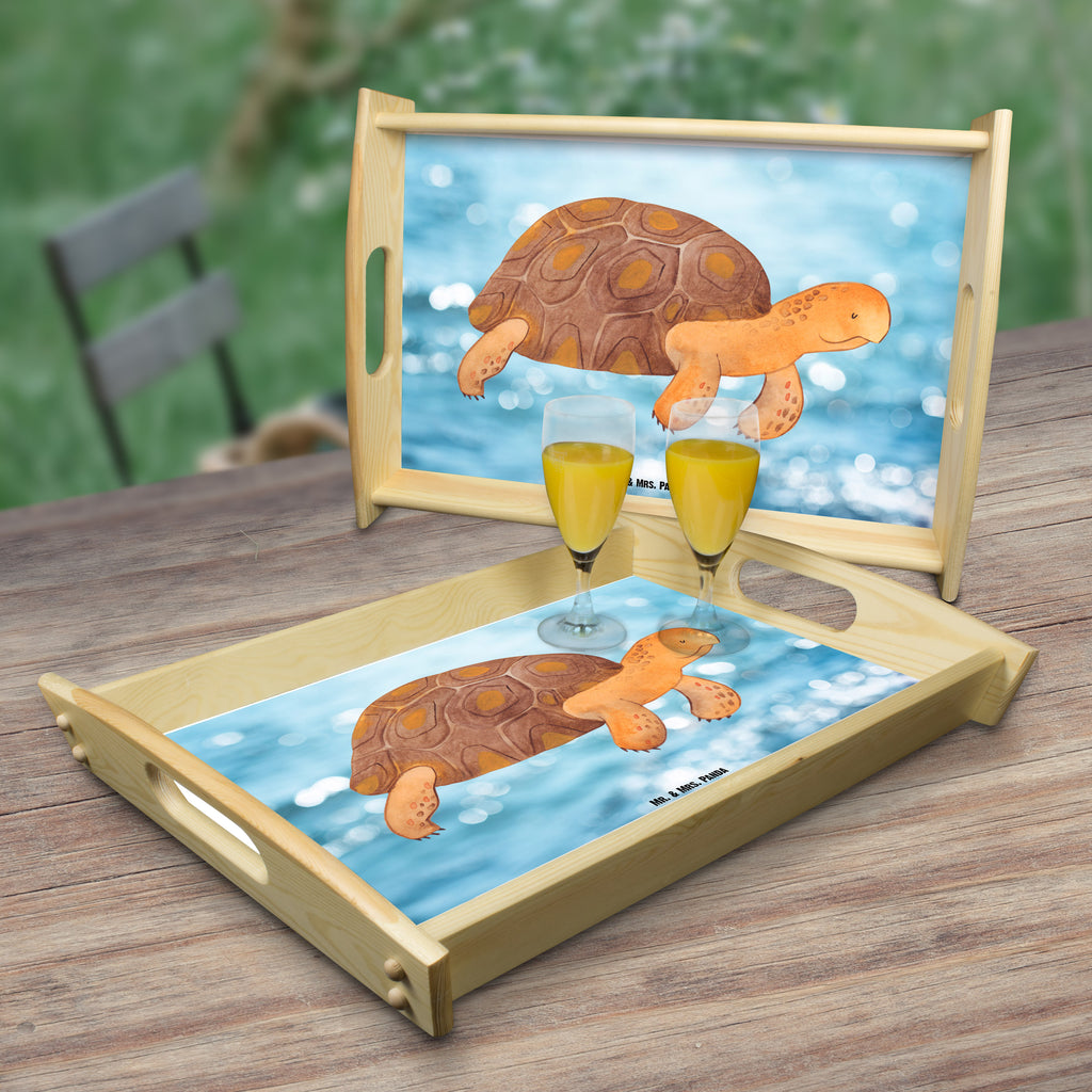Serviertablett Schildkröte marschiert Tablett, Holztablett, Küchentablett, Dekotablett, Frühstückstablett, Meerestiere, Meer, Urlaub, Schildkröte, Schildkröten, get lost, Abenteuer, Reiselust, Inspiration, Neustart, Motivation, Lieblingsmensch