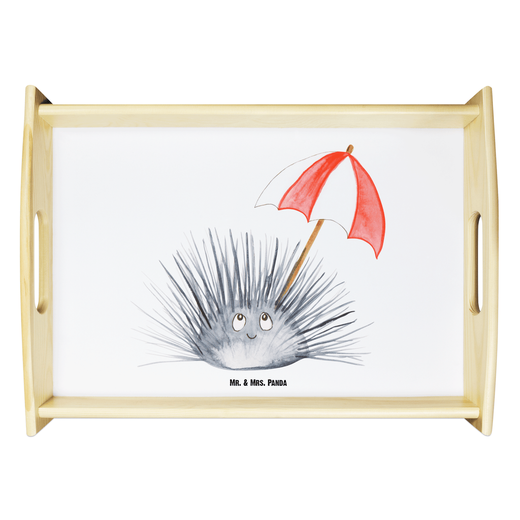 Serviertablett Seeigel Tablett, Holztablett, Küchentablett, Dekotablett, Frühstückstablett, Meerestiere, Meer, Urlaub, Seeigel, Achtsamkeit, Selbstakzeptanz, Selbstliebe, Hier und Jetzt, Leben, Lebe