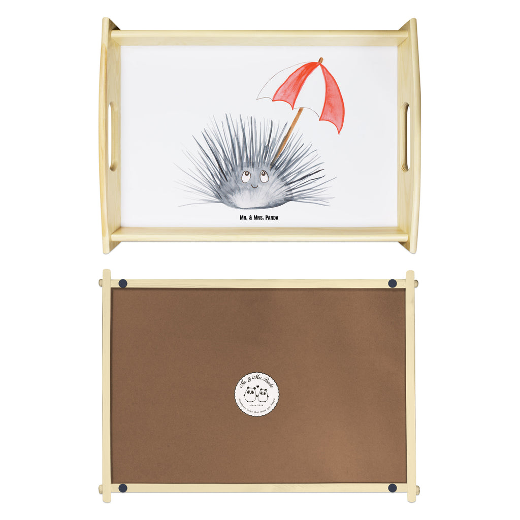 Serviertablett Seeigel Tablett, Holztablett, Küchentablett, Dekotablett, Frühstückstablett, Meerestiere, Meer, Urlaub, Seeigel, Achtsamkeit, Selbstakzeptanz, Selbstliebe, Hier und Jetzt, Leben, Lebe