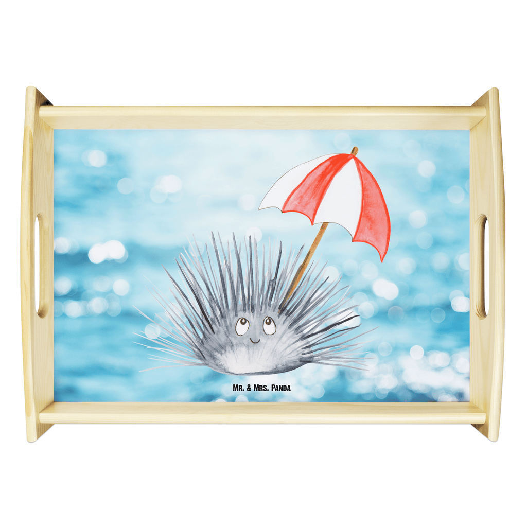 Serviertablett Seeigel Tablett, Holztablett, Küchentablett, Dekotablett, Frühstückstablett, Meerestiere, Meer, Urlaub, Seeigel, Achtsamkeit, Selbstakzeptanz, Selbstliebe, Hier und Jetzt, Leben, Lebe