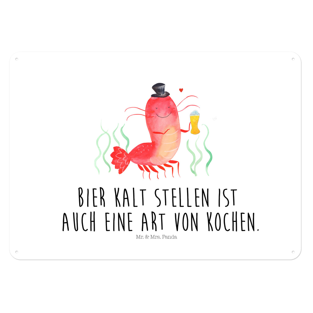 Blechschild Hummer mit Weizen Garnele, Garnelen, Bier, Kochen, Männerhaushalt, Junggeselle, Junggesellin, Bierliebhaber, Kneipe, Gasthaus, Wirtschaft Blechschild, Metallschild, Geschenk Schild, Schild, Magnet-Metall-Schild, Deko Schild, Wandschild, Wand-Dekoration, Türschild, Wandschild, Metallschild  Meerestiere, Meer, Urlaub