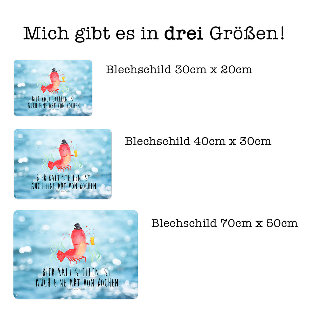 Blechschild Hummer mit Weizen Garnele, Garnelen, Bier, Kochen, Männerhaushalt, Junggeselle, Junggesellin, Bierliebhaber, Kneipe, Gasthaus, Wirtschaft Blechschild, Metallschild, Geschenk Schild, Schild, Magnet-Metall-Schild, Deko Schild, Wandschild, Wand-Dekoration, Türschild, Wandschild, Metallschild  Meerestiere, Meer, Urlaub