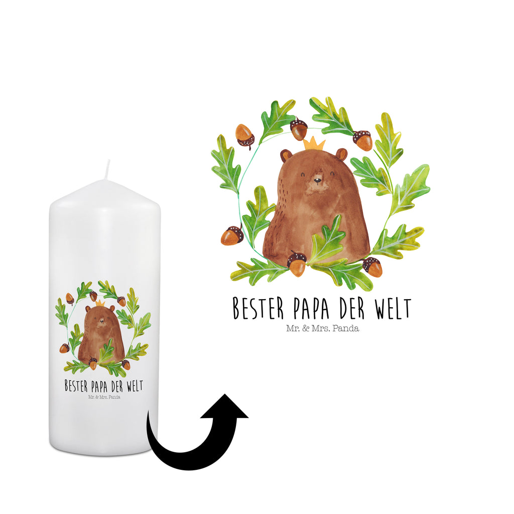 Kerze Bär König Kerze, Taufkerze, Kommunionskerze, Geburtstagskerze, Geschenk Kerze, Taufgeschenk Kerze, Kerze mit Druck, Besondere Kerze, Geschenkidee Kerze, Kerze für Kommunion, Geburtstag Kerze, Kommunion Kerze, Bär, Teddy, Teddybär, Papa, Papa Bär, bester Vater, bester Papa, weltbester Papa, Vatertag, Vater, Dad, Daddy, Papi