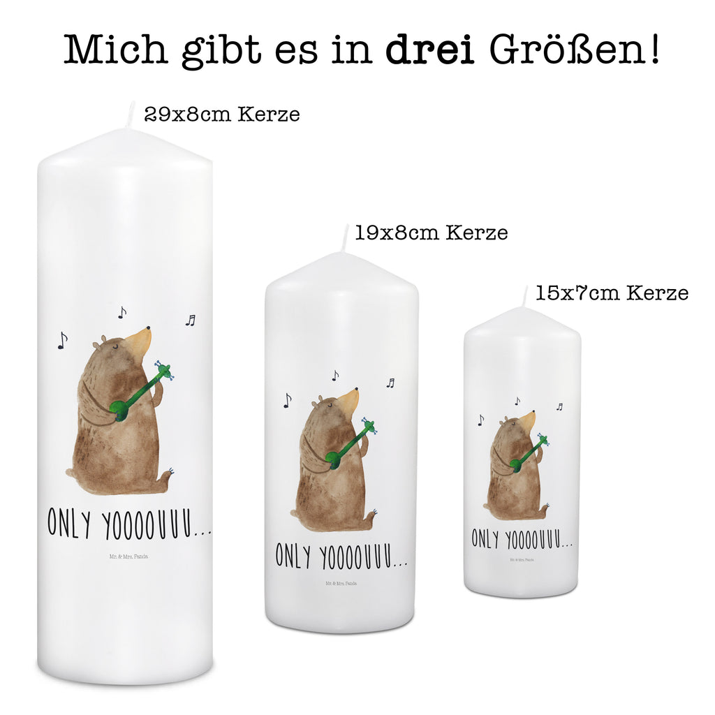 Kerze Bär Gitarre Kerze, Taufkerze, Kommunionskerze, Geburtstagskerze, Geschenk Kerze, Taufgeschenk Kerze, Kerze mit Druck, Besondere Kerze, Geschenkidee Kerze, Kerze für Kommunion, Geburtstag Kerze, Kommunion Kerze, Bär, Teddy, Teddybär