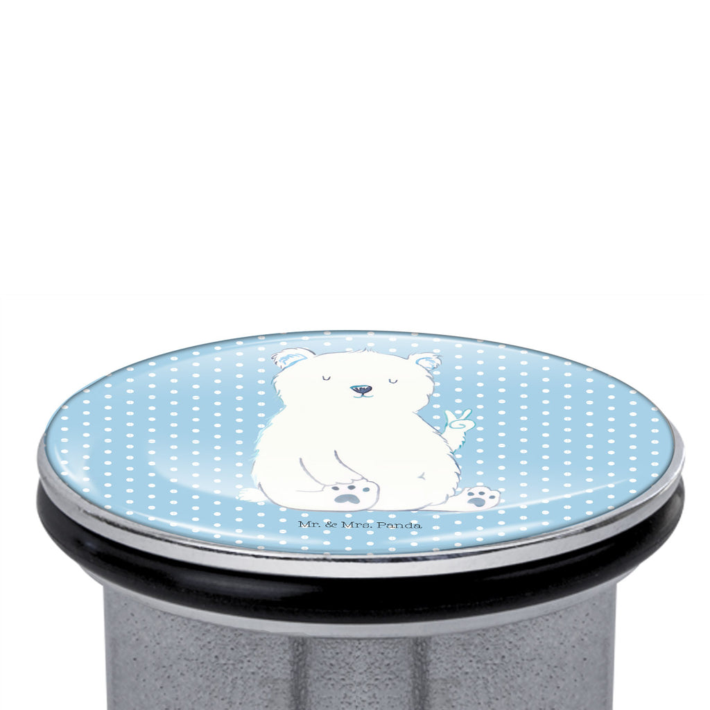 Waschbecken Stöpsel Eisbär Faul Abflussstöpsel, Stöpsel, Waschbecken, Ablaufgarnitur, Waschbecken Stopfen, Bär, Teddy, Teddybär, Eisbär, Nordpol, Faul, Entspannen, Relaxen, Büro, Arbeit, Bürojob, Arbeitsplatz, Homeoffice