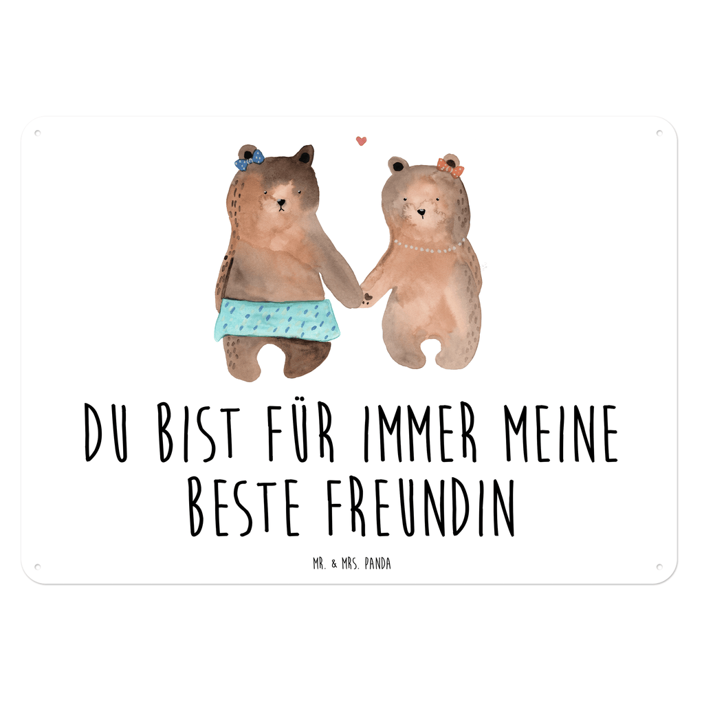 Blechschild Bär Freundin Bär Freundin Beste Freund Liebe Liebesbeweis Verliebt Kumpel Kumpeliene Blechschild, Metallschild, Geschenk Schild, Schild, Magnet-Metall-Schild, Deko Schild, Wandschild, Wand-Dekoration, Türschild, Wandschild, Metallschild  Bär, Teddy, Teddybär