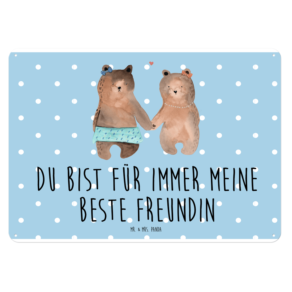 Blechschild Bär Freundin Bär Freundin Beste Freund Liebe Liebesbeweis Verliebt Kumpel Kumpeliene Blechschild, Metallschild, Geschenk Schild, Schild, Magnet-Metall-Schild, Deko Schild, Wandschild, Wand-Dekoration, Türschild, Wandschild, Metallschild  Bär, Teddy, Teddybär