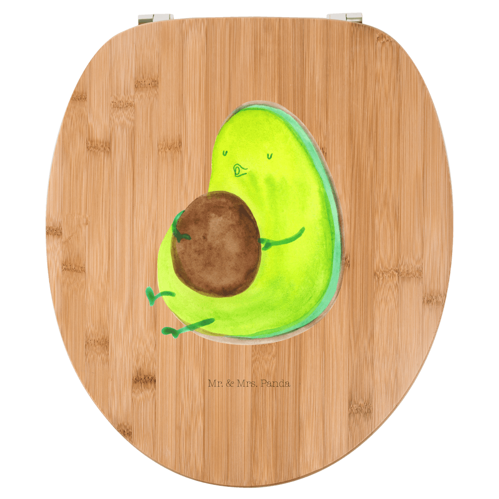 Motiv WC Sitz Avocado pfeift Klobrille, Klodeckel, Toilettendeckel, WC-Sitz, Toilette, Avocado, Veggie, Vegan, Gesund, Diät, Abnehmen, Ernährung, dick sein, Pummelfee