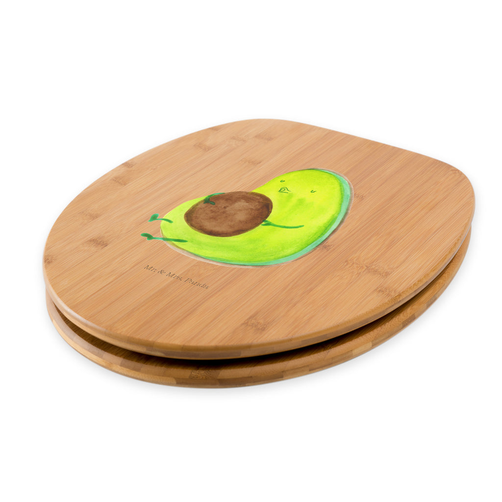 Motiv WC Sitz Avocado pfeift Klobrille, Klodeckel, Toilettendeckel, WC-Sitz, Toilette, Avocado, Veggie, Vegan, Gesund, Diät, Abnehmen, Ernährung, dick sein, Pummelfee
