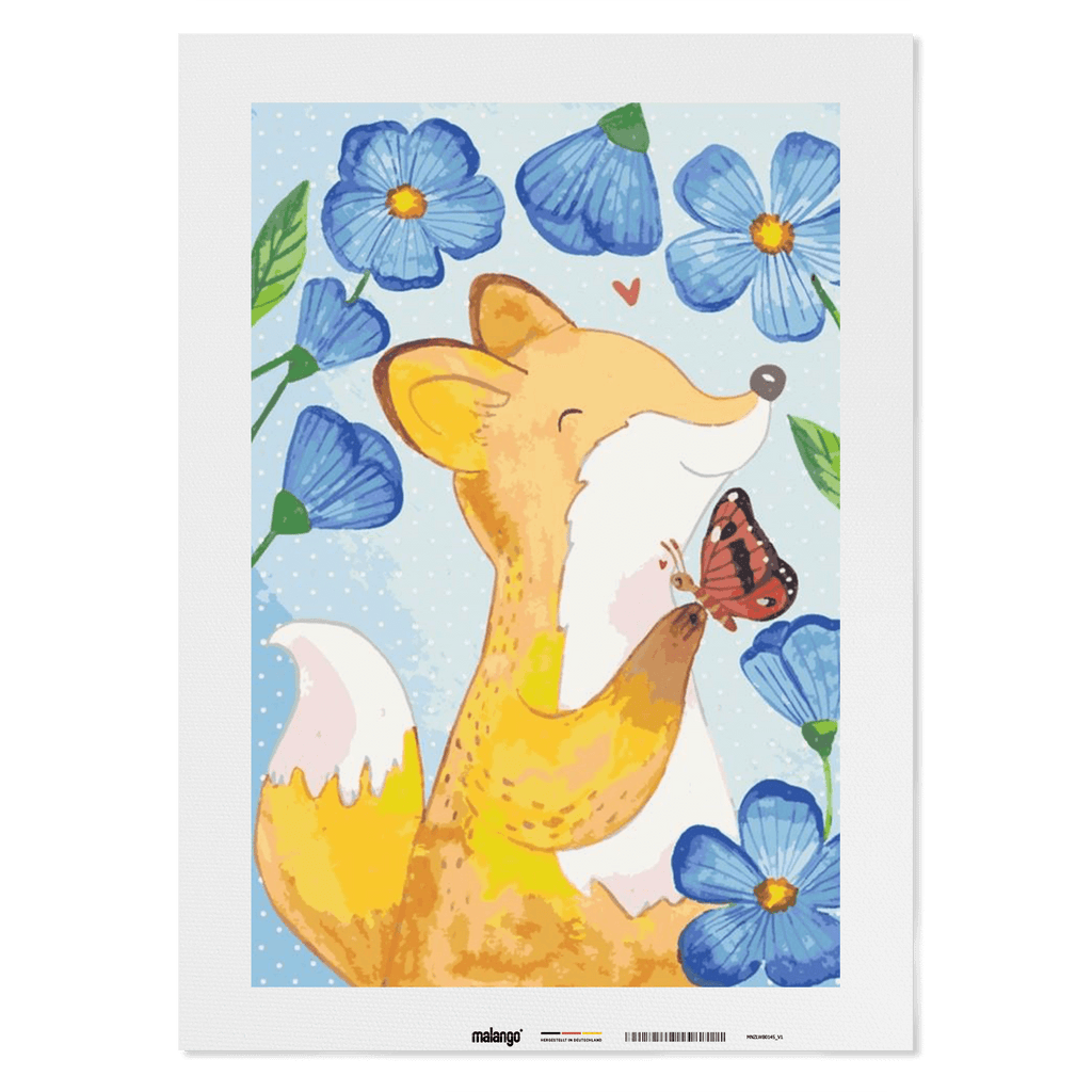 Malen nach Zahlen Fuchs Blumenliebe Malen nach Zahlen, Kunstwerk, Kreativität, Farben, Nummeriert, Puzzle, Hobby, Freizeit, Fantasie, Entspannung, Anfänger, Erfahrung, Kunst, Künstler, Malen, DIY, Fuchs, Füchse, Fox, Liebe, Freundin, Fuchsmädchen, Blumenmädchen, Freundinnen, Liebesbeweis, Blume, Blumen, Motivation, Freude, ich, mich, Selbstliebe