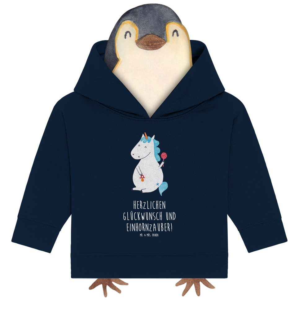 Organic Baby Hoodie Einhorn Baby Baby Kapuzenshirt, Baby Kapuzensweatshirt, Baby Hoodie, Baby Pullover, Einhorn, Einhörner, Einhorn Deko, Pegasus, Unicorn, Mutter, Geburt, Geburtstag, erstes Kind, Baby, Babyglück, Nachwuchs, Eltern, Party, Kind, Schnuller