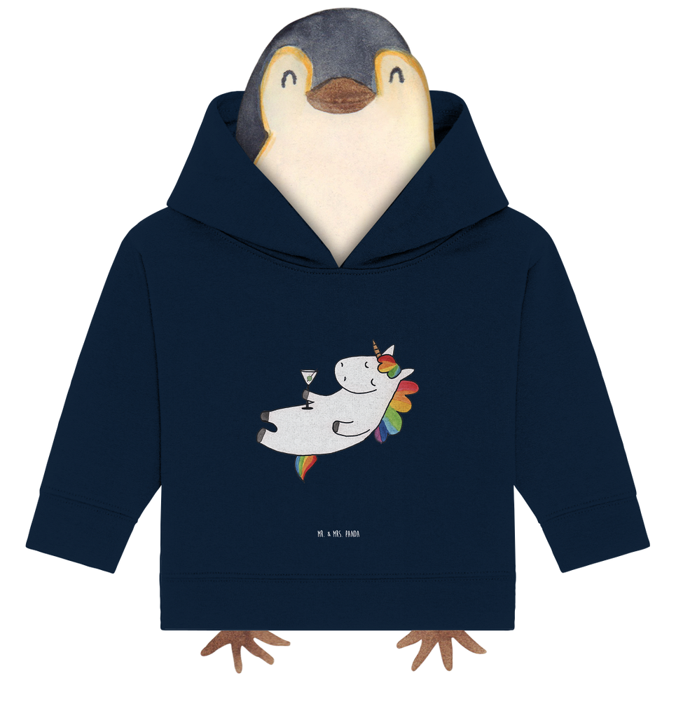 Organic Baby Hoodie Einhorn Cocktail Baby Kapuzenshirt, Baby Kapuzensweatshirt, Baby Hoodie, Baby Pullover, Einhorn, Einhörner, Einhorn Deko, Pegasus, Unicorn, Party, Spaß, Feiern, Caipirinha, Rum, Cuba Libre, Sekt, Freundin, Geburtstag, lustig, witzig, Spruch, Glitzer