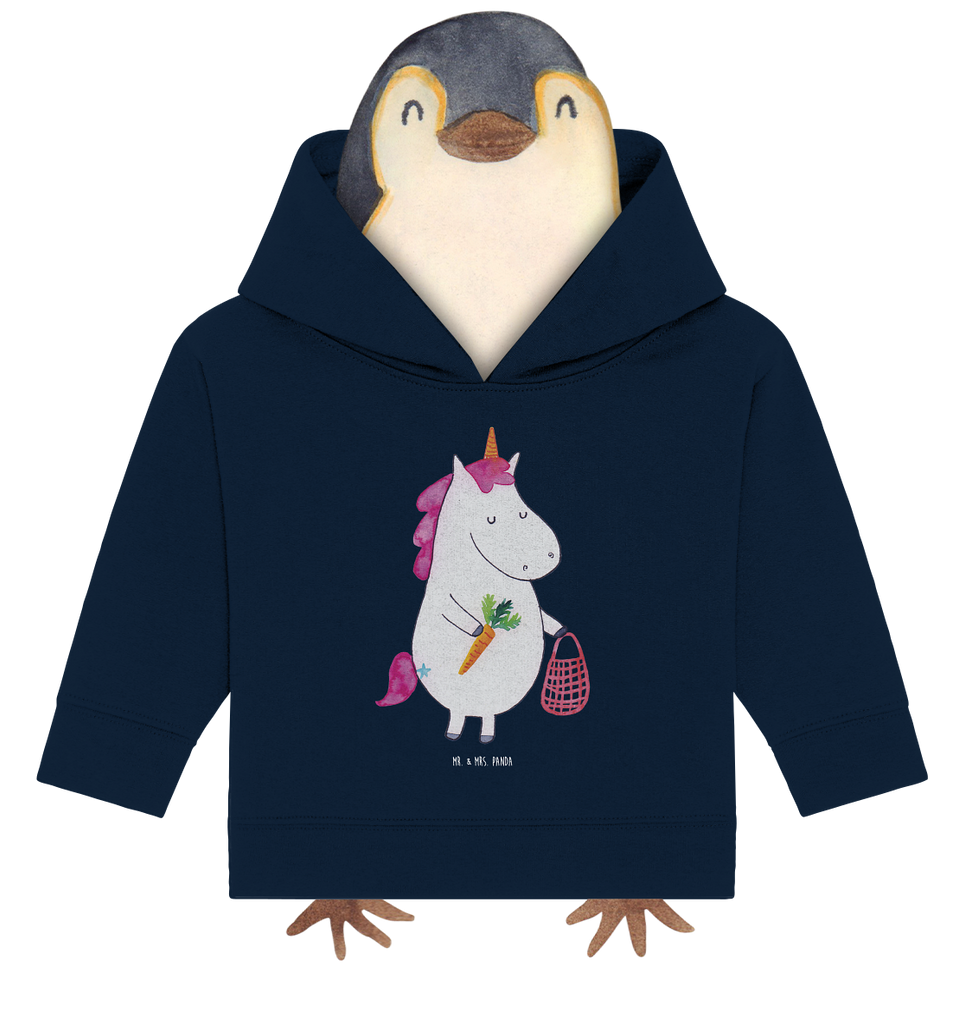 Organic Baby Hoodie Einhorn Gemüse Baby Kapuzenshirt, Baby Kapuzensweatshirt, Baby Hoodie, Baby Pullover, Einhorn, Einhörner, Einhorn Deko, Pegasus, Unicorn, Biomarkt, Bio, Gemüse, Wochenmarkt