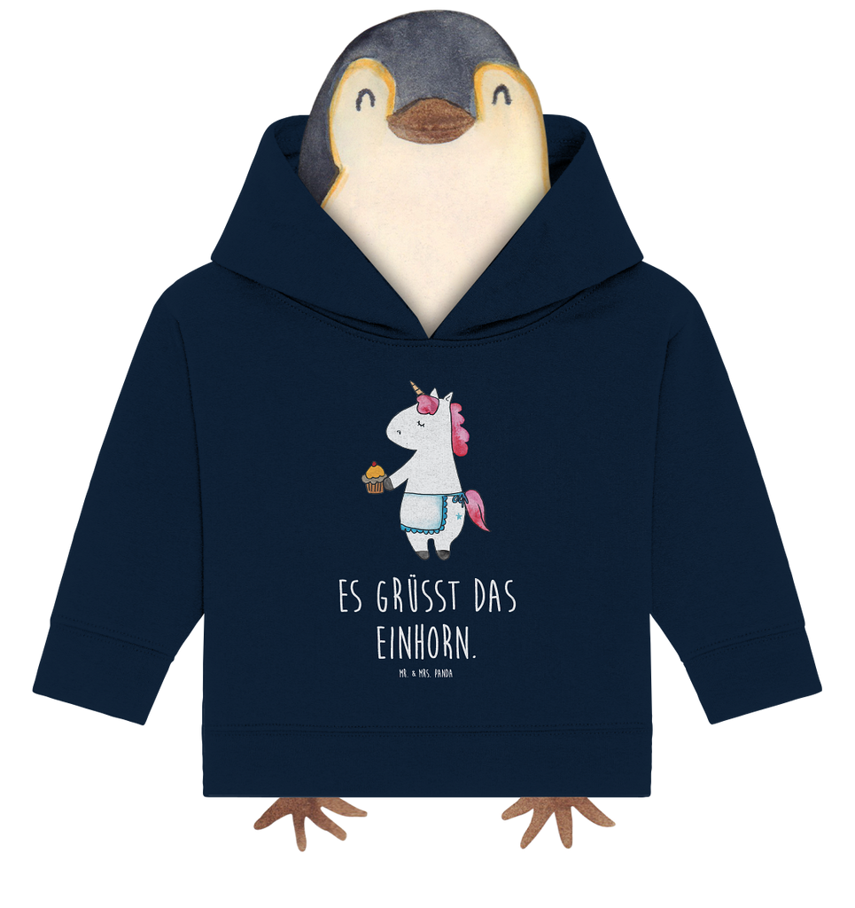 Organic Baby Hoodie Einhorn Muffin Baby Kapuzenshirt, Baby Kapuzensweatshirt, Baby Hoodie, Baby Pullover, Einhorn, Einhörner, Einhorn Deko, Pegasus, Unicorn, Geburtstag, Backen, Muffin, Kekse, Geburtstagsgrüße, Glückwünsche, Liebesgrüße, Grüße