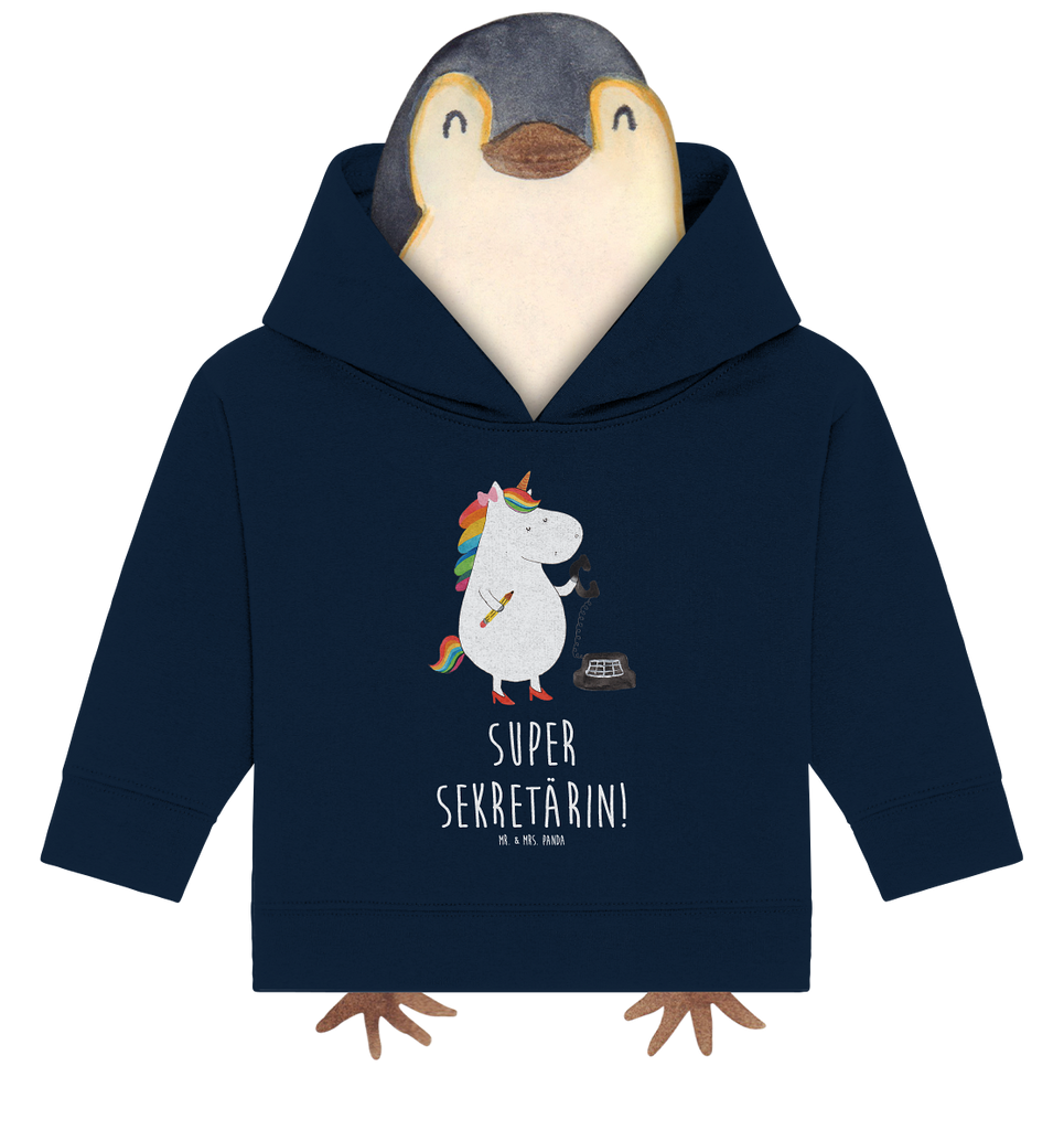 Organic Baby Hoodie Einhorn Sekretärin Baby Kapuzenshirt, Baby Kapuzensweatshirt, Baby Hoodie, Baby Pullover, Einhorn, Einhörner, Einhorn Deko, Pegasus, Unicorn, Sekretärin, Büro, Rechtsanwältin, Rechtsanwaltsgehilfin, Steuerbüro, Steuerkanzlei, Bürokraft, Bürohilfe