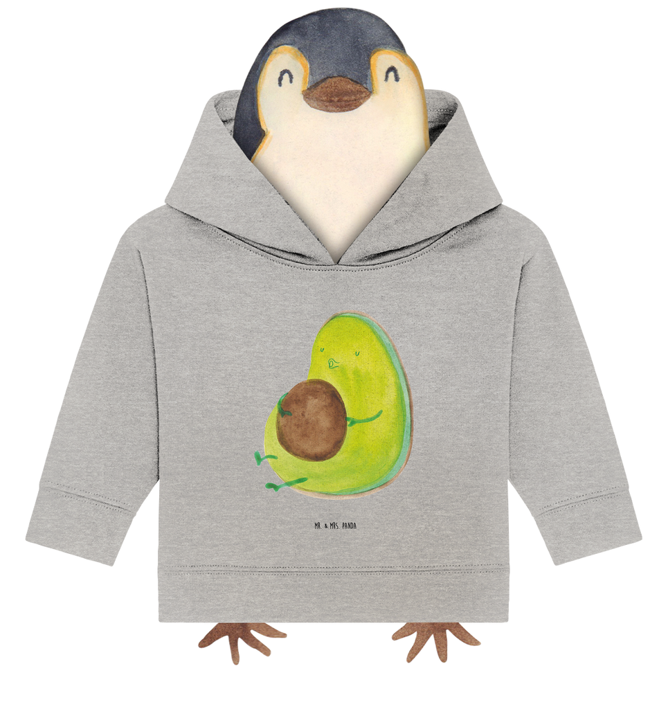 Organic Baby Hoodie Avocado pfeift Baby Kapuzenshirt, Baby Kapuzensweatshirt, Baby Hoodie, Baby Pullover, Avocado, Veggie, Vegan, Gesund, Diät, Abnehmen, Ernährung, dick sein, Pummelfee