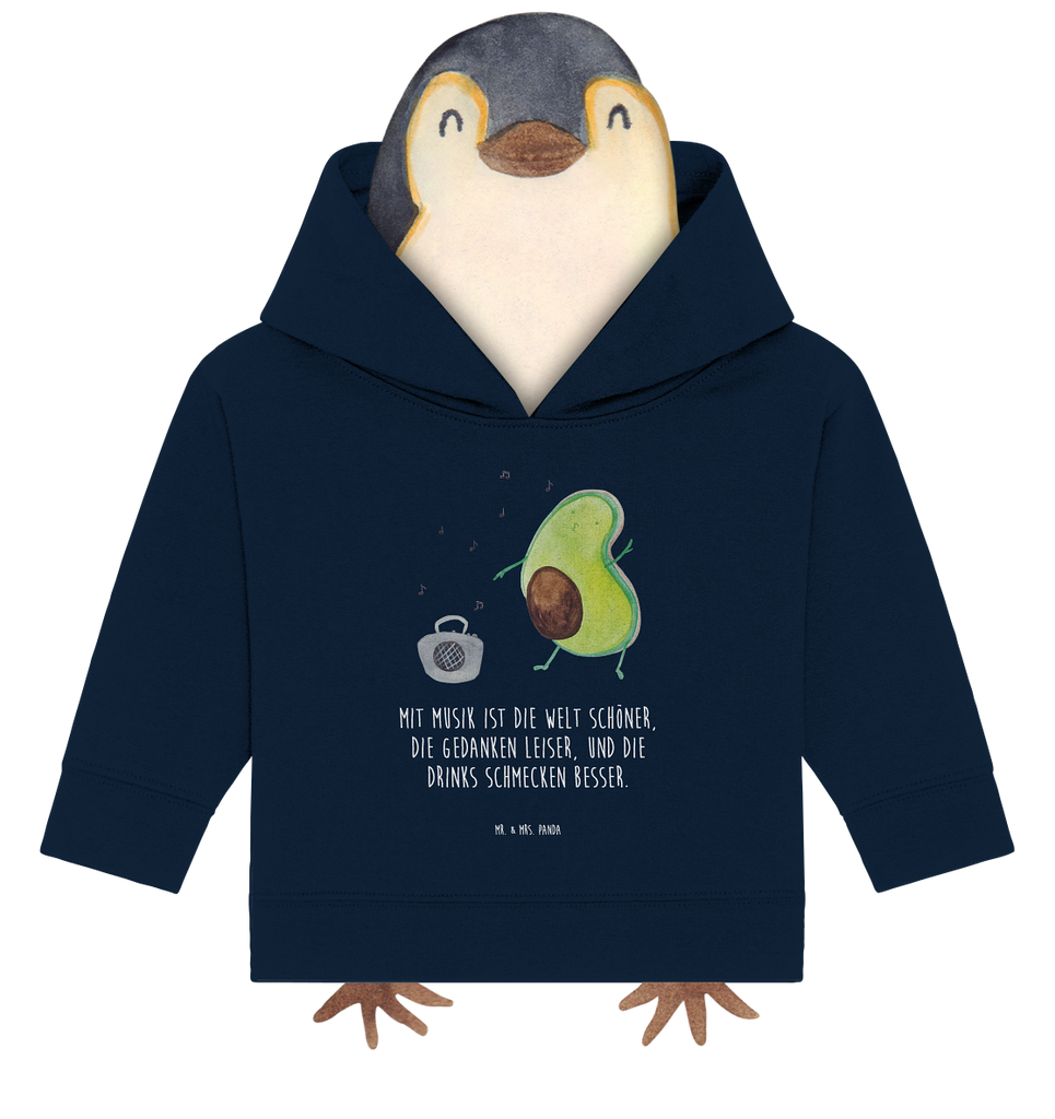Organic Baby Hoodie Avocado tanzt Baby Kapuzenshirt, Baby Kapuzensweatshirt, Baby Hoodie, Baby Pullover, Avocado, Veggie, Vegan, Gesund