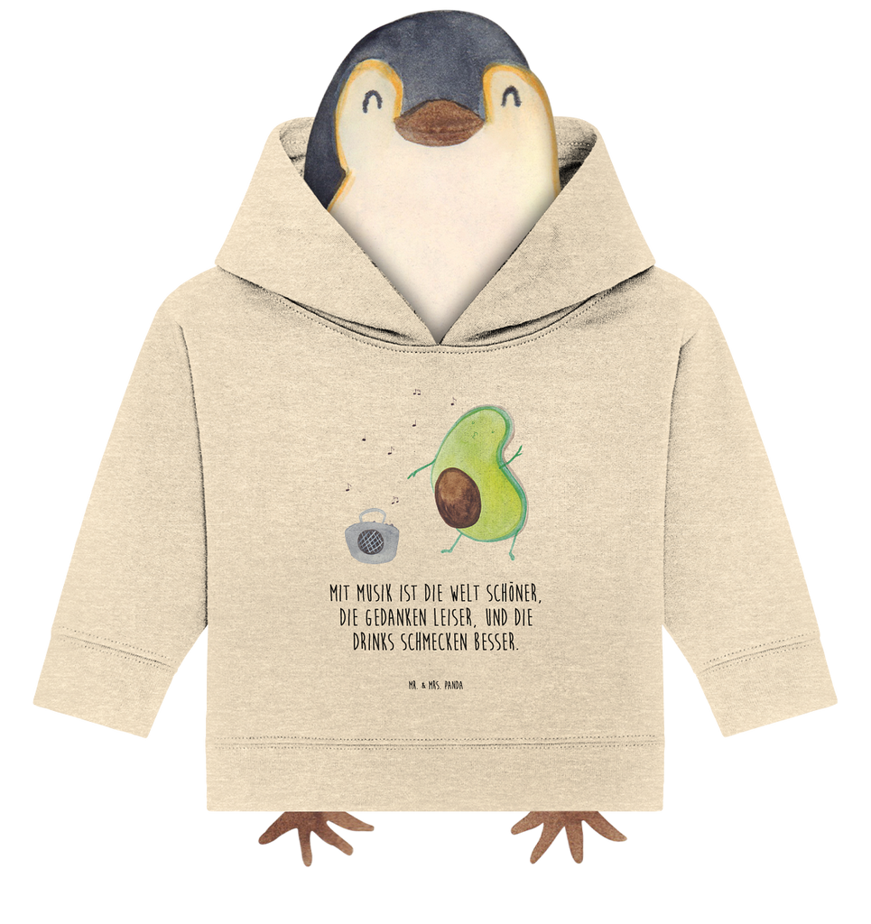 Organic Baby Hoodie Avocado tanzt Baby Kapuzenshirt, Baby Kapuzensweatshirt, Baby Hoodie, Baby Pullover, Avocado, Veggie, Vegan, Gesund