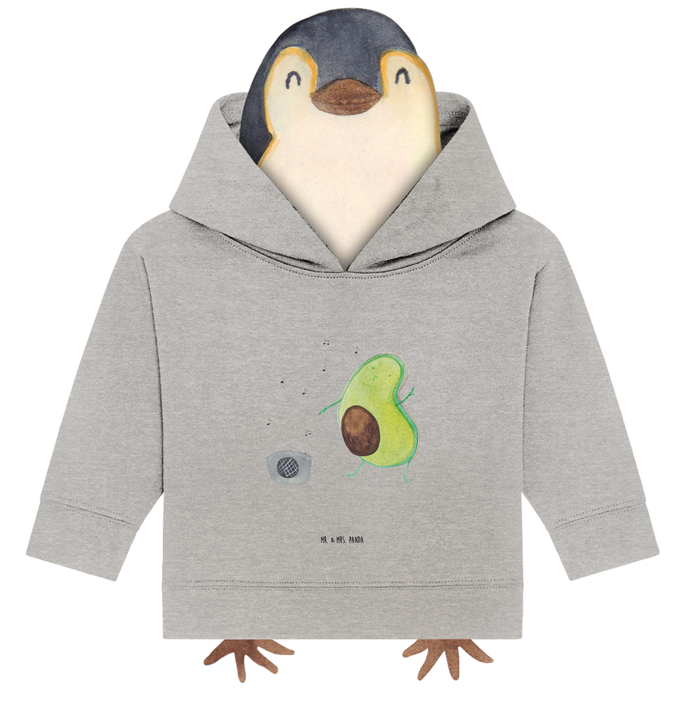 Organic Baby Hoodie Avocado tanzt Baby Kapuzenshirt, Baby Kapuzensweatshirt, Baby Hoodie, Baby Pullover, Avocado, Veggie, Vegan, Gesund