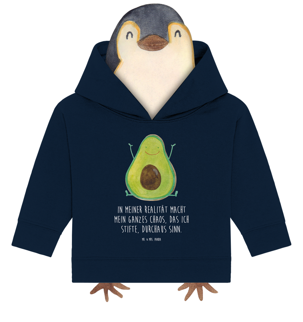 Organic Baby Hoodie Avocado Happy Baby Kapuzenshirt, Baby Kapuzensweatshirt, Baby Hoodie, Baby Pullover, Avocado, Veggie, Vegan, Gesund, Chaos