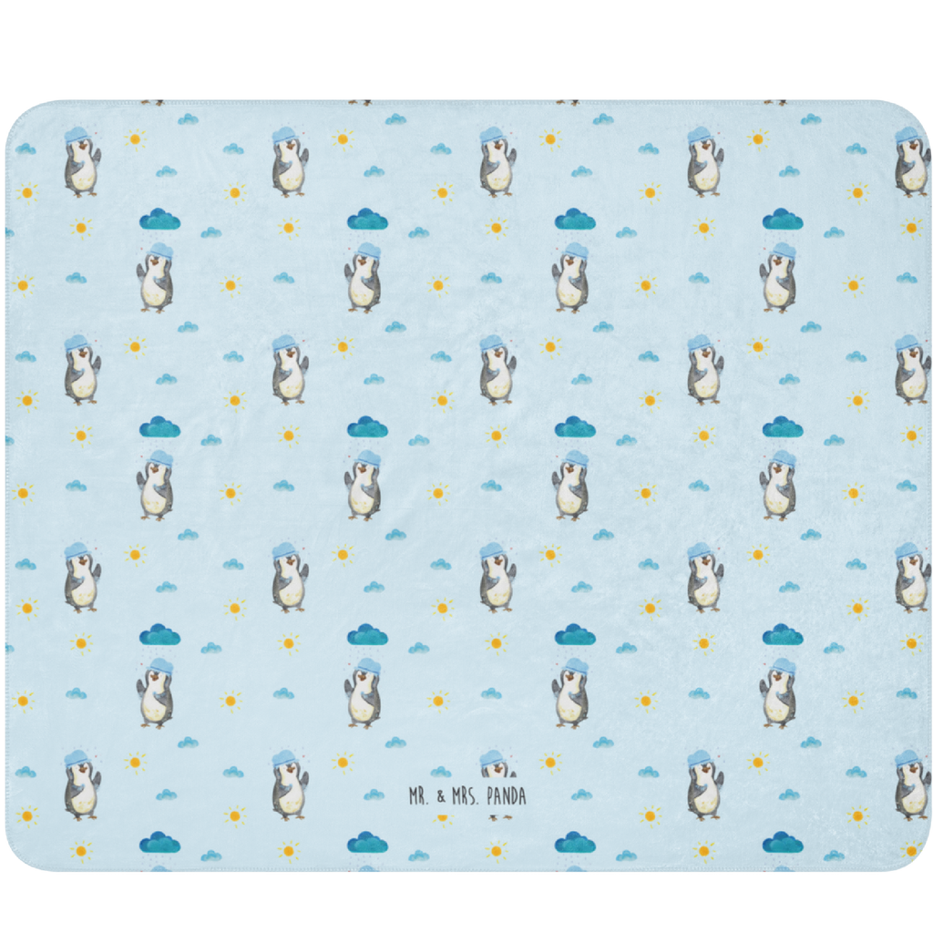 Sherpa Kuscheldecke Pinguin duscht Pinguin, Pinguine, Dusche, duschen, Lebensmotto, Motivation, Neustart, Neuanfang, glücklich sein