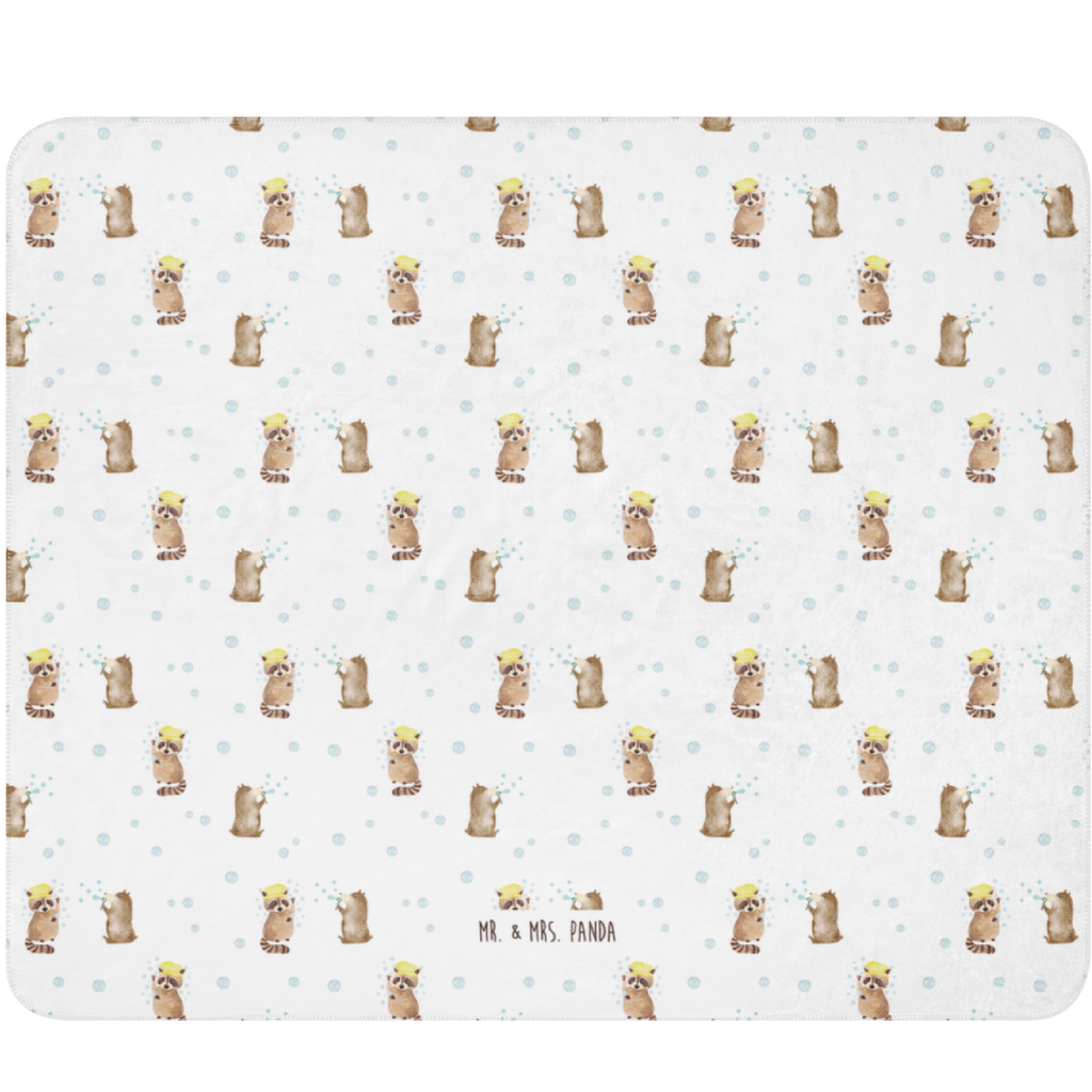 Sherpa Kuscheldecke Waschbär Tiermotive, Gute Laune, lustige Sprüche, Tiere, Waschbär, Tagträumen, Plan, Fröhlich, waschen, Seifenblasen