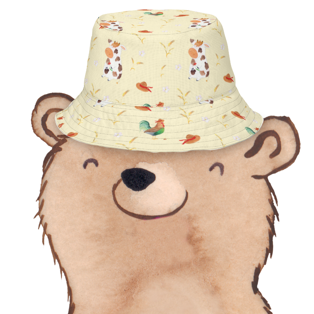 Sonnenhut Kuh Sonnenhut, Sommerhut, Fischerhut, Anglerhut, Wendehut, Wendecap, Wendemütze, Sonnenmütze, zweifarbiger Hut, Strandhut, Freizeithut, Outdoorhut, Bauernhof, Hoftiere, Landwirt, Landwirtin, Kuh, Kühe, Träume, Flausen, Spruch, Magie, Motivtion, Hof, Milch, Milchkuh