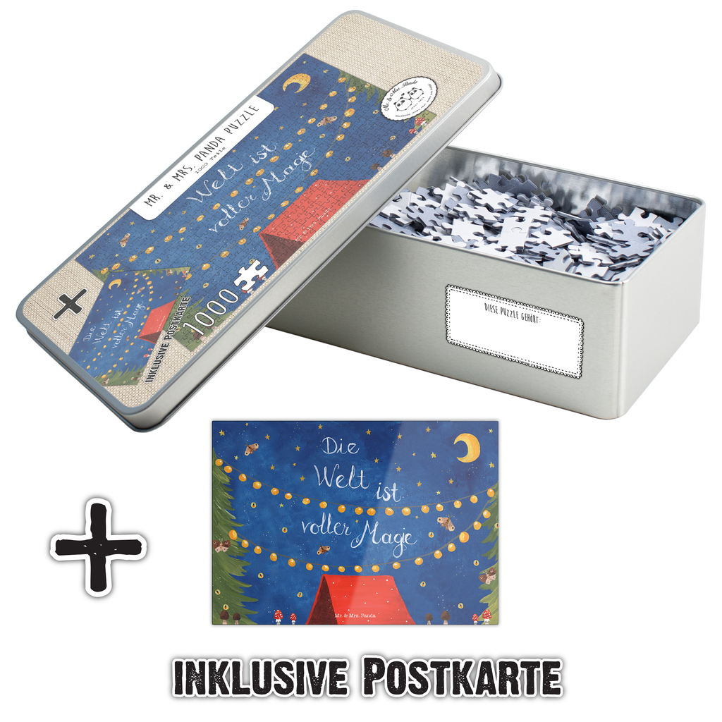 1500 Teile Puzzle Die Welt ist voller Magie Puzzle 1500, puzzeln, Legespiel, Puzzlespiel, Blumen Deko, Frühlings Deko, Sommer Deko, Dekoration, positive Botschaft, Naturliebhaber, Outdoor, Natur, Abenteuer