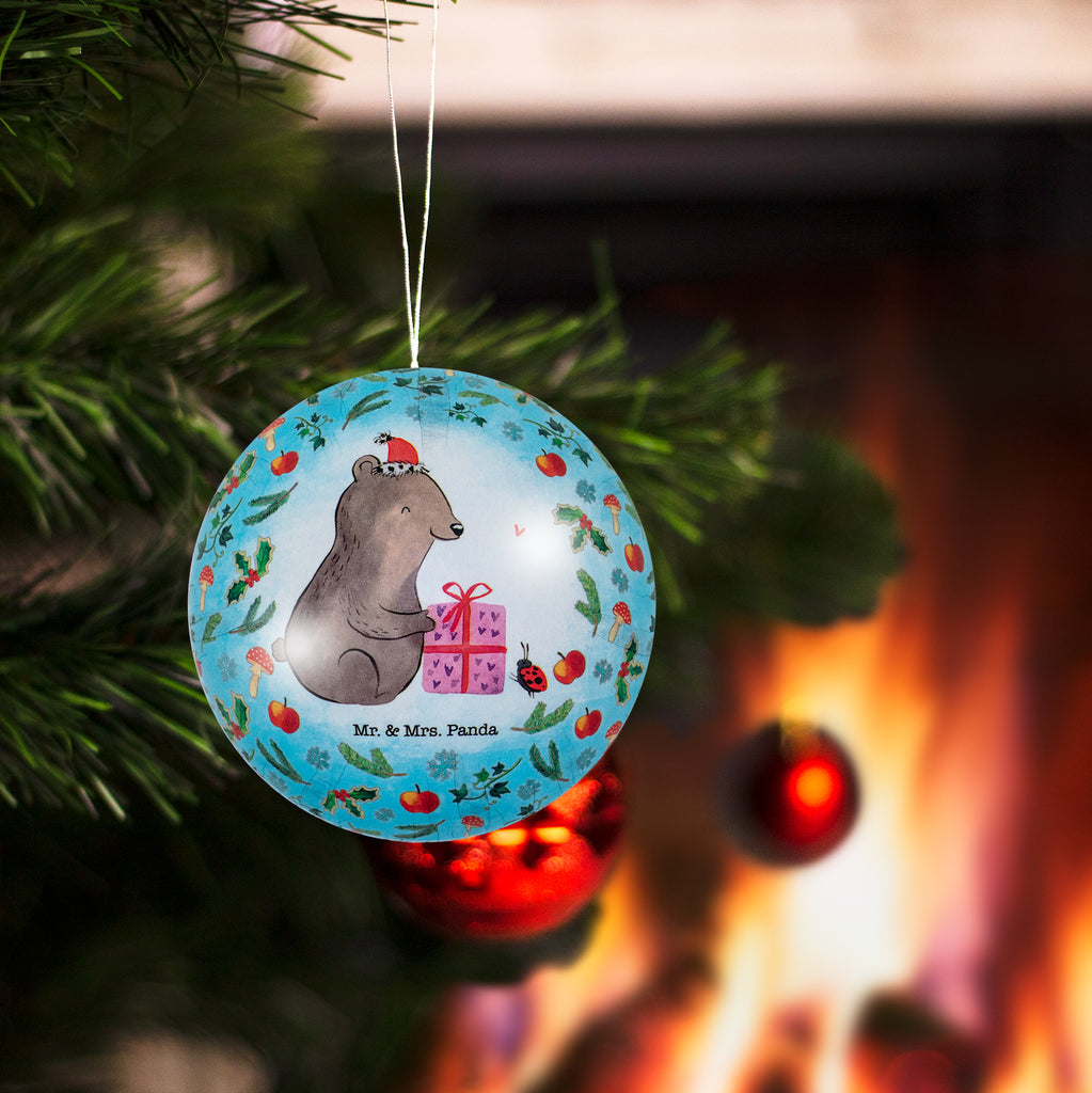 Befüllbare Christbaumkugel Bär Geschenk  Weihnachtskugeln, Baumkugeln, Weihnachtsbaumkugeln, Christbaumschmuck, Weihnachtsbaumschmuck  Winter, Weihnachten, Weihnachtsdeko, Nikolaus, Advent, Heiligabend, Wintermotiv